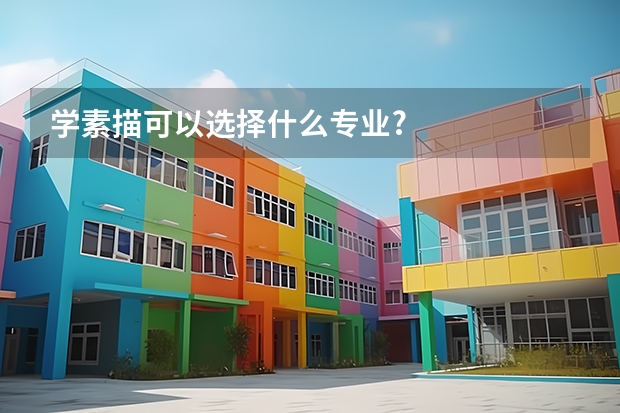 学素描可以选择什么专业?