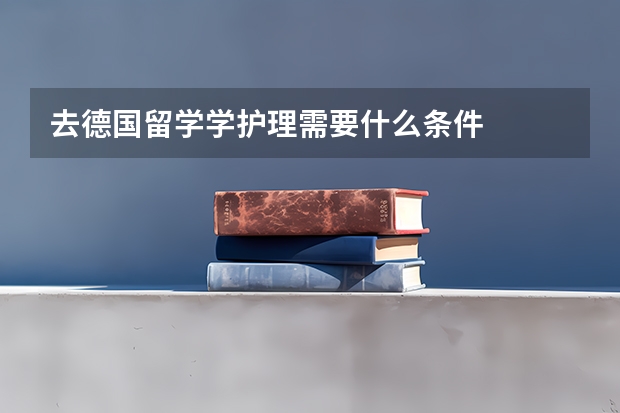 去德国留学学护理需要什么条件