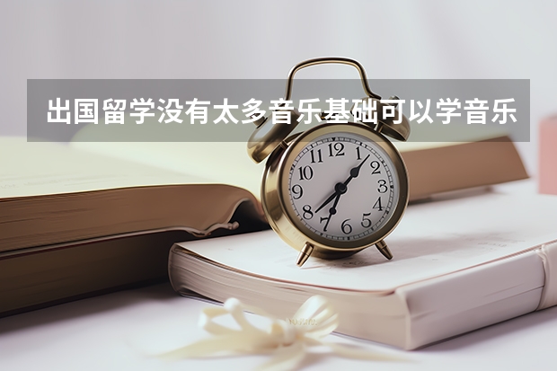 出国留学没有太多音乐基础可以学音乐吗？不用太好的学校也可以是综合大学音乐学院，才学了半年多钢琴，准