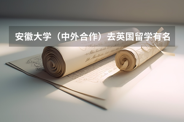 安徽大学（中外合作）去英国留学有名额限制吗？