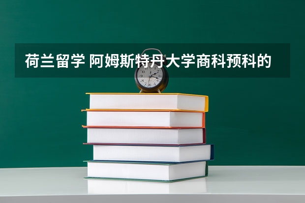 荷兰留学 阿姆斯特丹大学商科预科的入学要求有哪些？