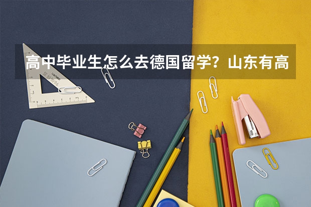 高中毕业生怎么去德国留学？山东有高中生德国留学项目吗？