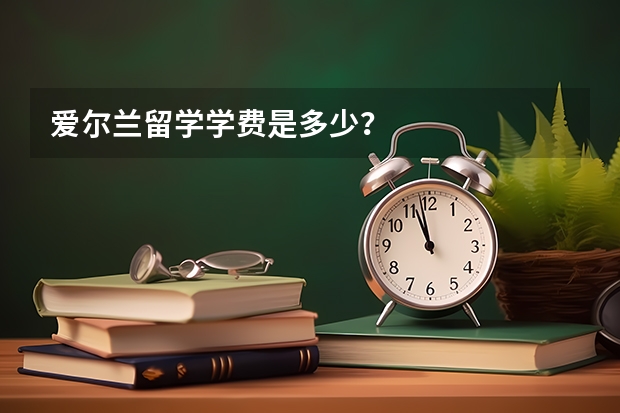 爱尔兰留学学费是多少？