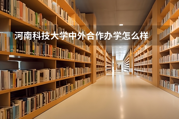 河南科技大学中外合作办学怎么样