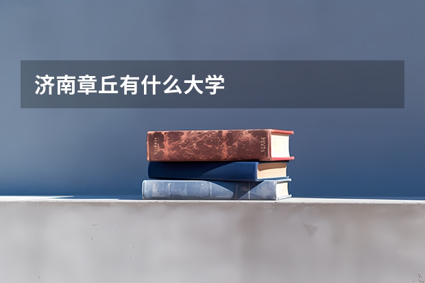 济南章丘有什么大学