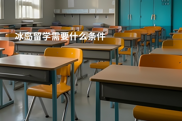 冰岛留学需要什么条件