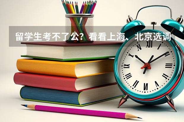 留学生考不了公？看看上海、北京选调要求吧（怎样申请到国外去留学）